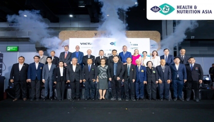 น.สพ.ไพรวัน สีพั่ว นายกสมาคมธุรกิจเวชภัณฑ์สัตว์ ร่วมพิธีเปิดงาน VIV Health and Nutrition Asia 2026  